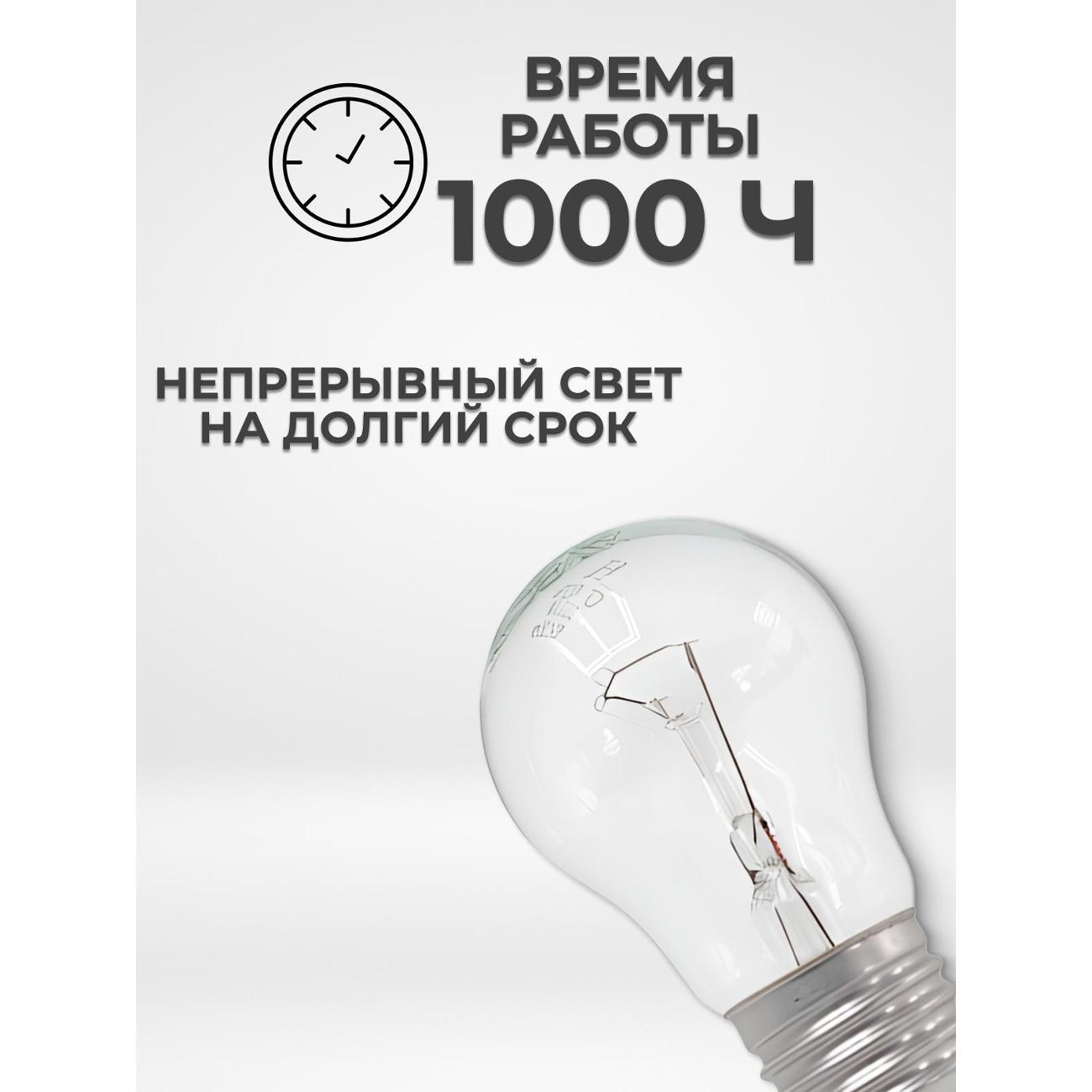 Лампа LED BELSVET Б230-60-6, комплект 10 шт