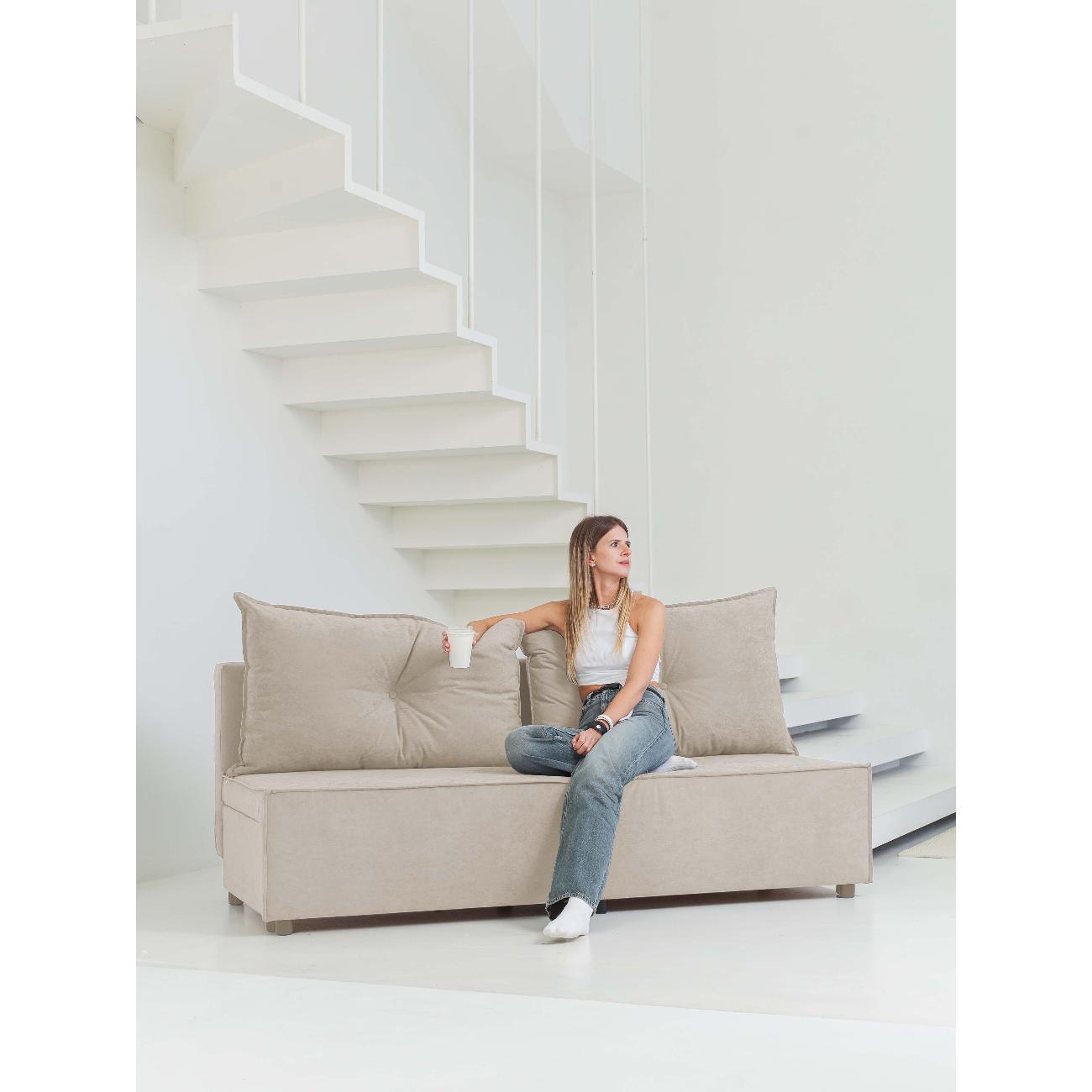 Диван CityHD Гонконг бежевый