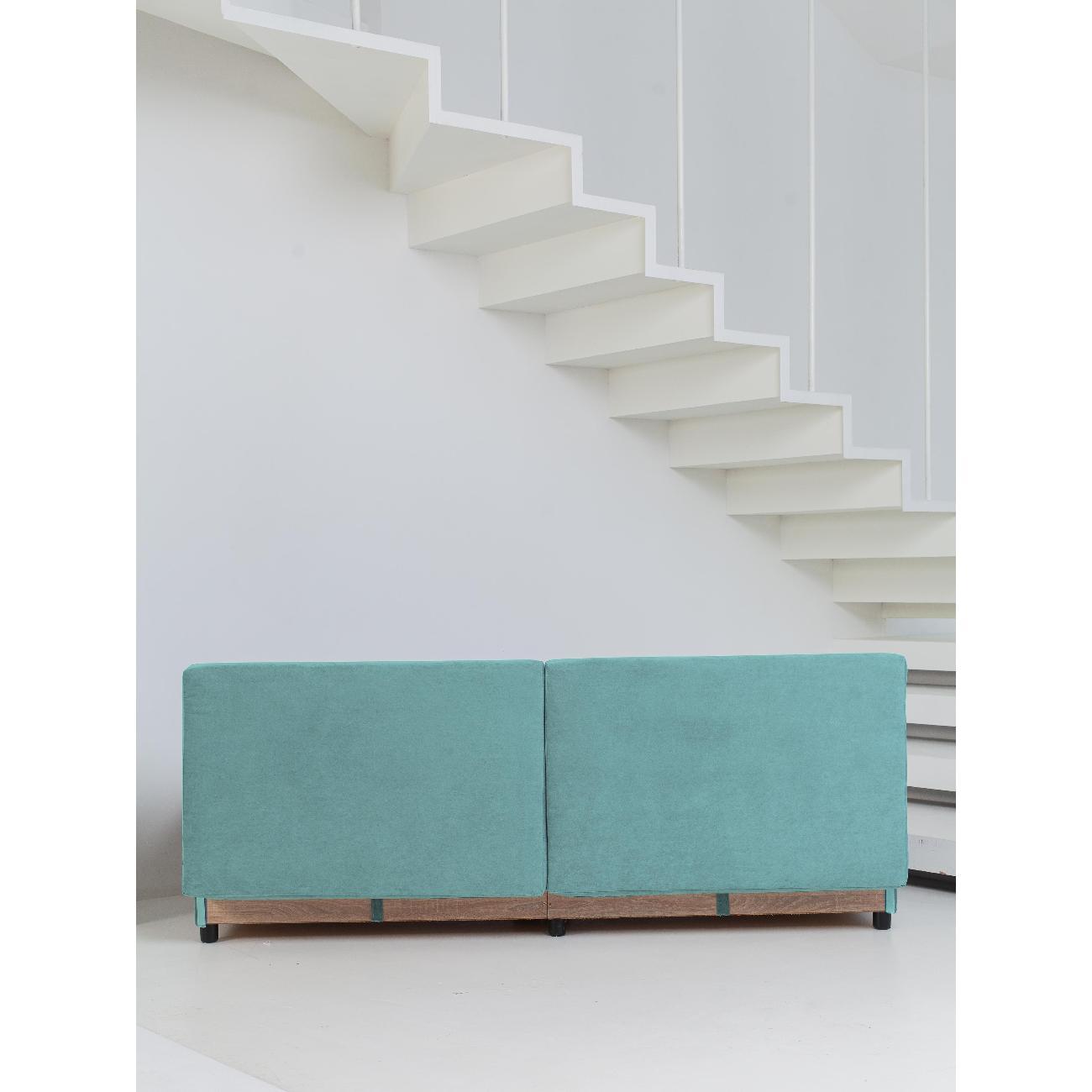 Диван CityHD Гонконг бирюзовый