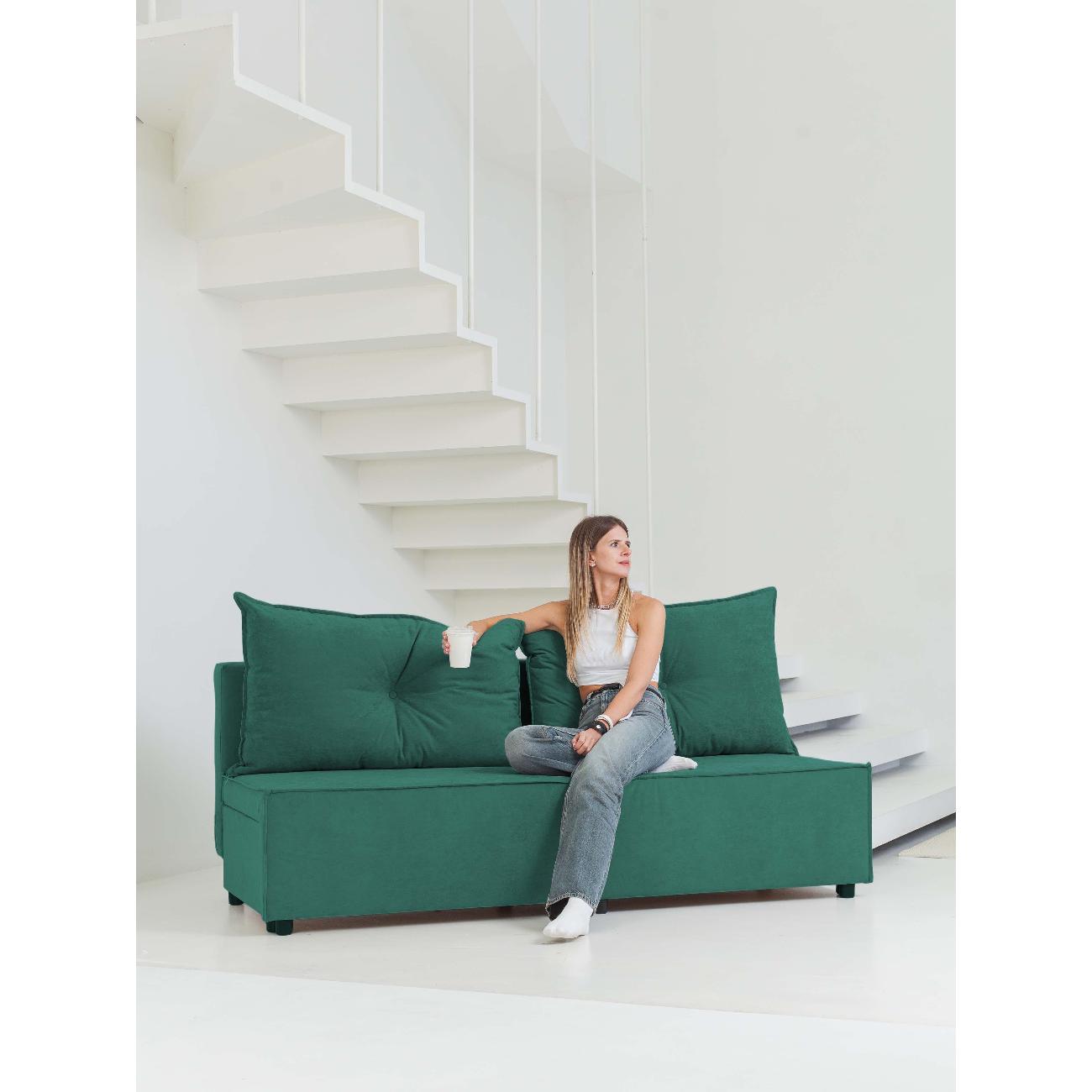 Диван CityHD Гонконг зеленый