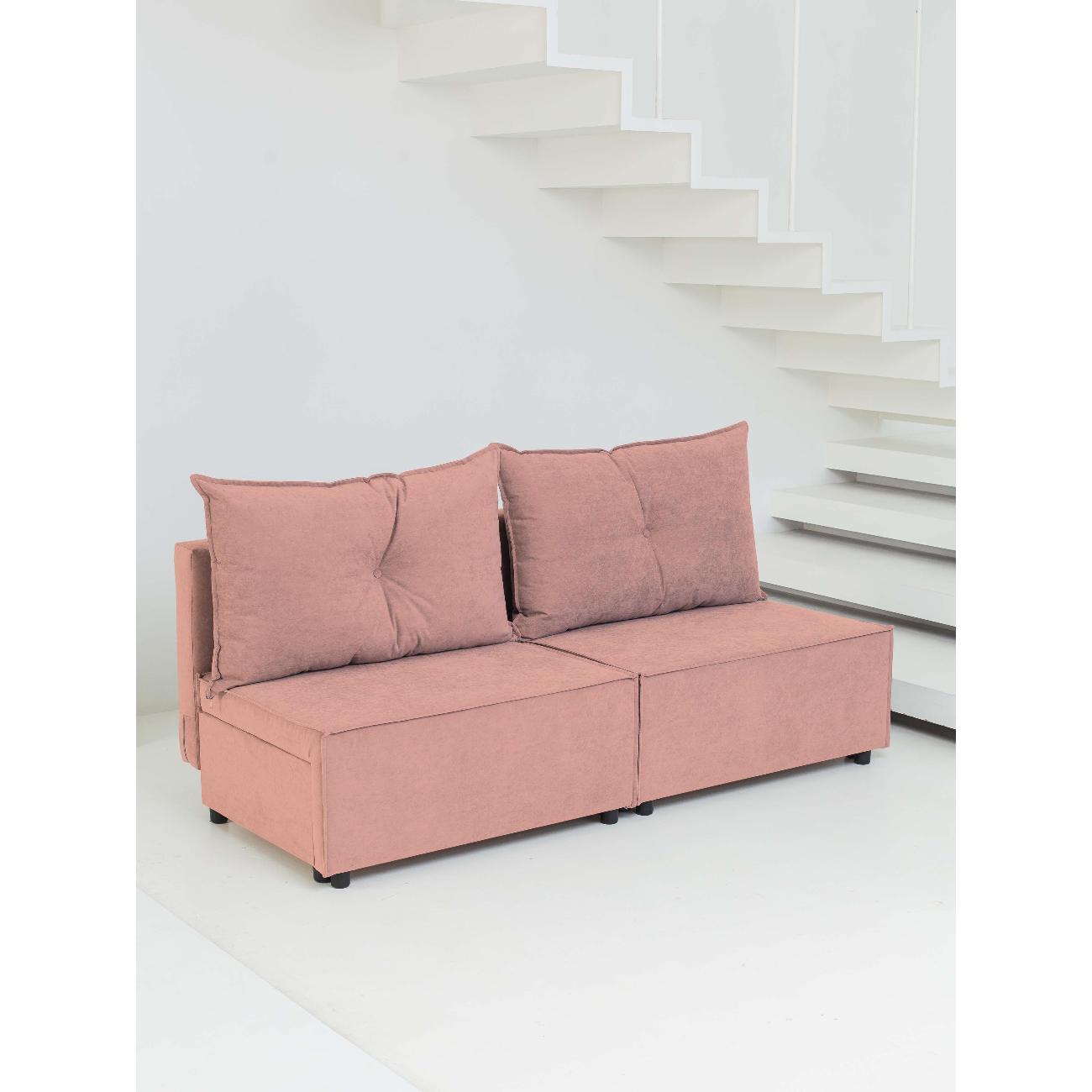 Диван CityHD Гонконг розовый