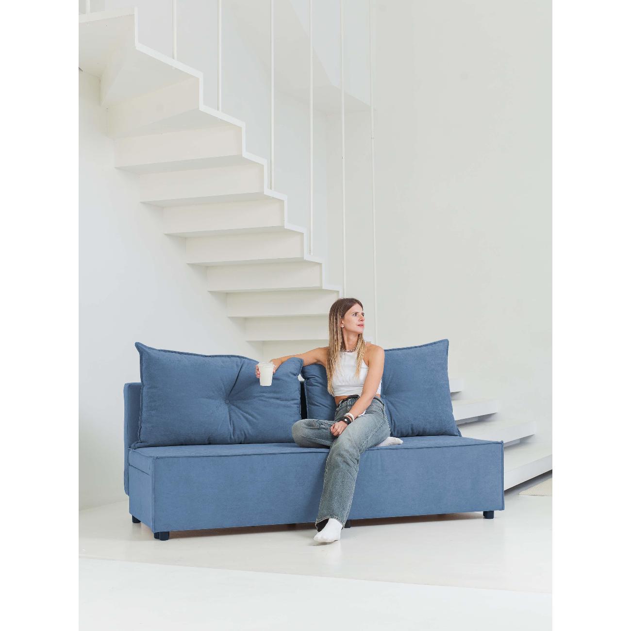 Диван CityHD Гонконг синий