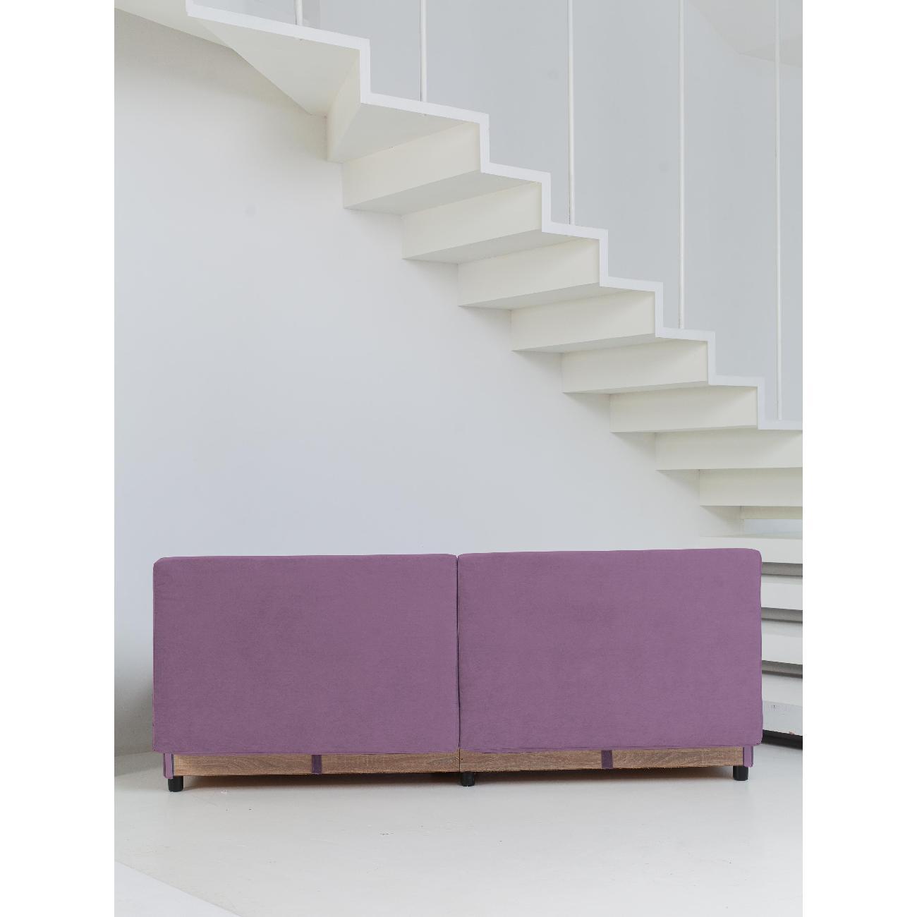 Диван CityHD Гонконг фиолетовый