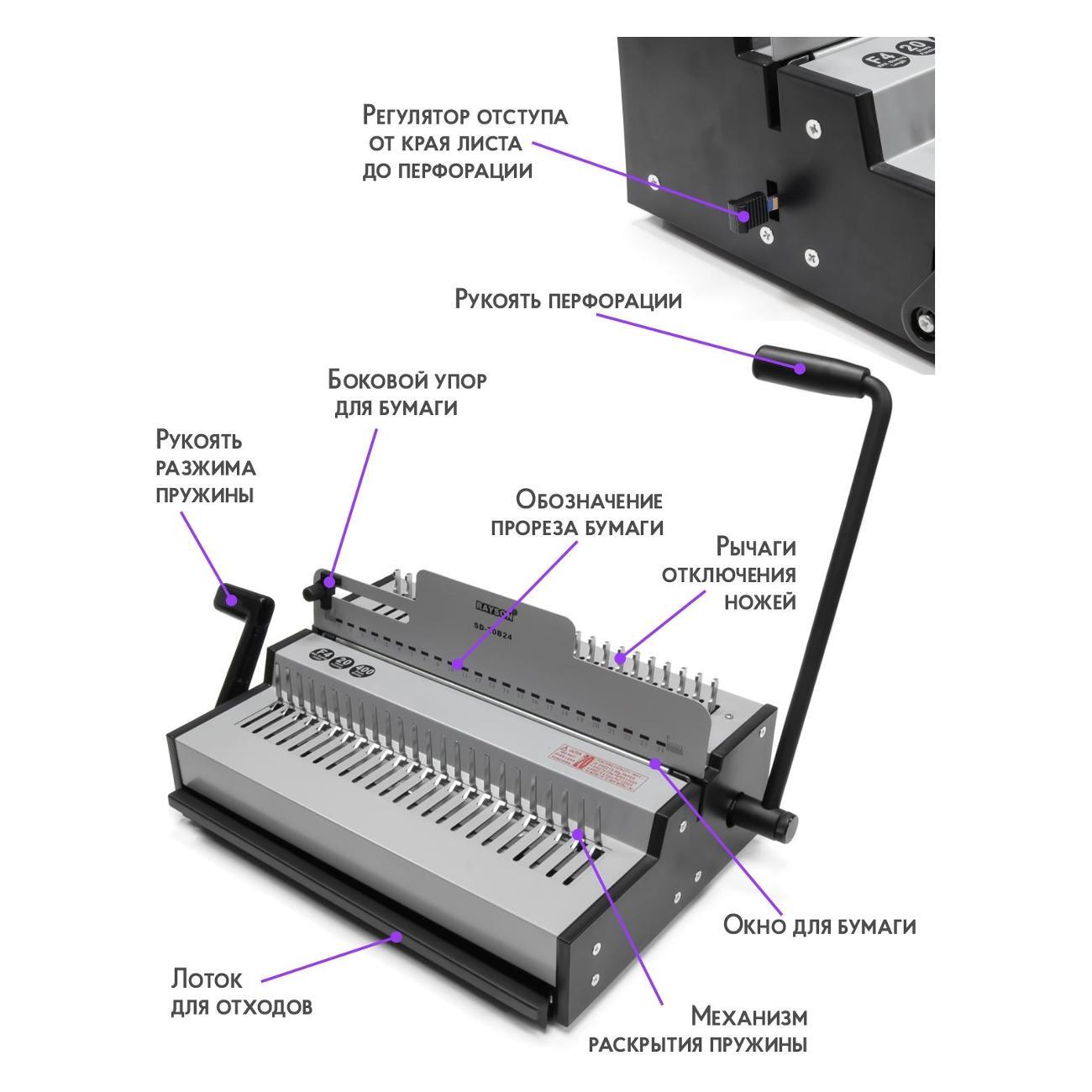 Брошюровщик Rayson SD-20B24