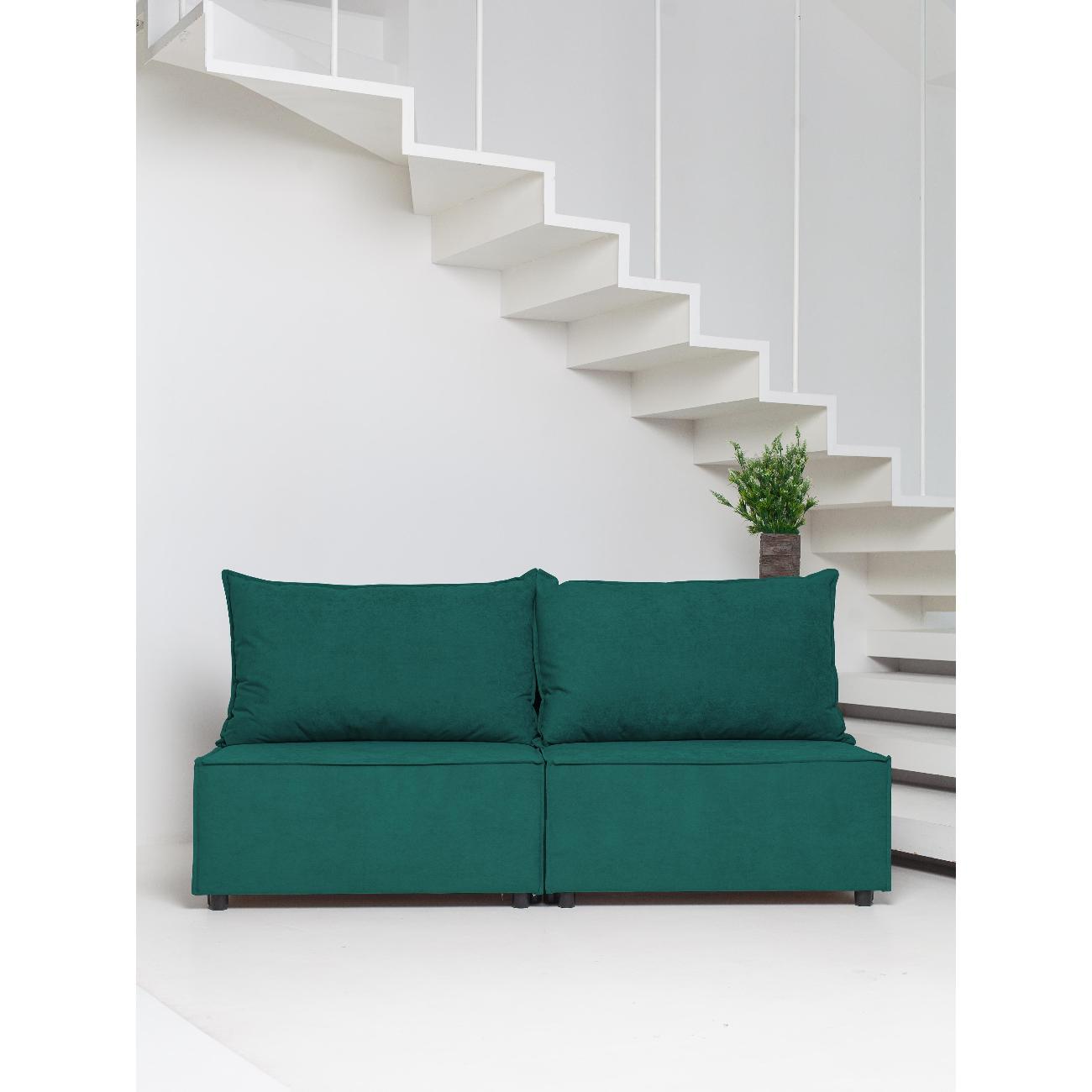 Диван CityHD Ницца зеленый