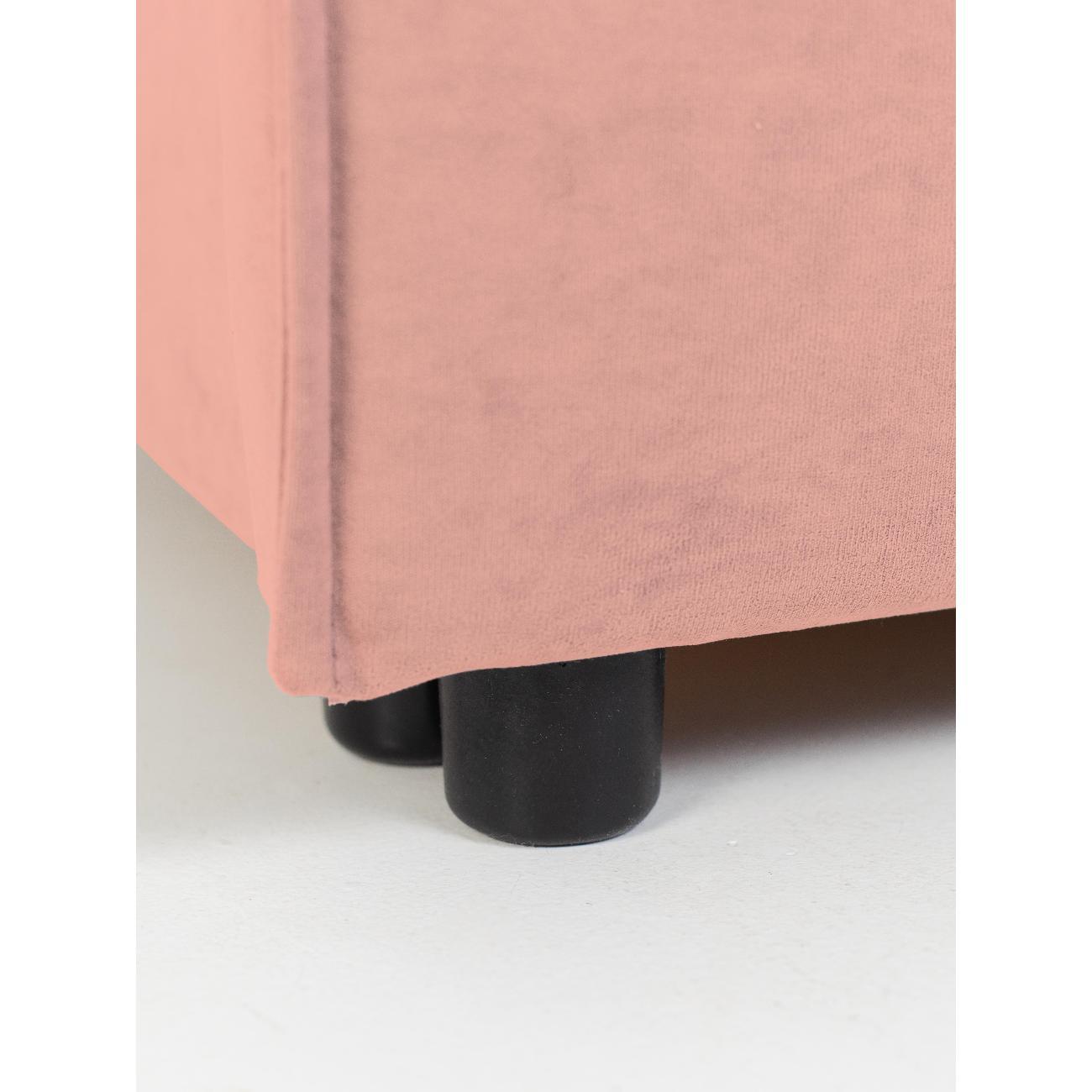 Диван CityHD Ницца розовый