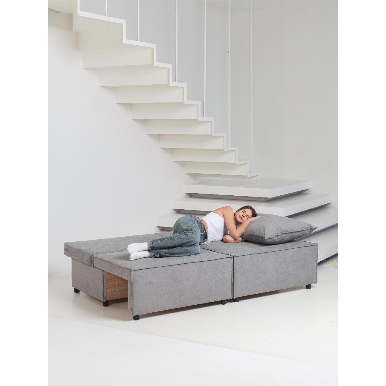 Диван CityHD Ницца серый