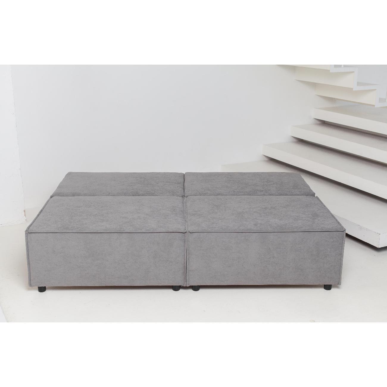 Диван CityHD Ницца серый