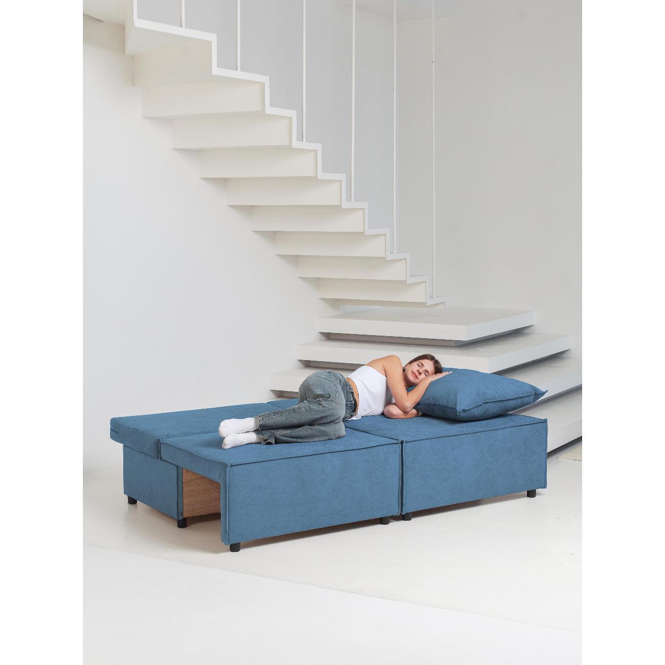 Диван CityHD Ницца синий