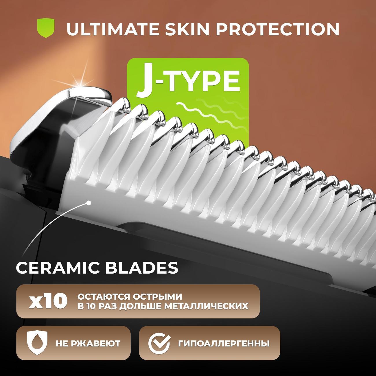 Триммер для тела и интимной зоны Manecode BODYSHAVER NOVA 3 В 1