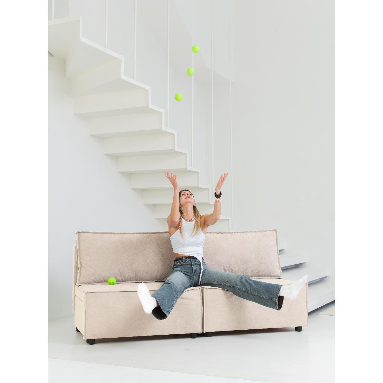 Диван CityHD Парма бежевый