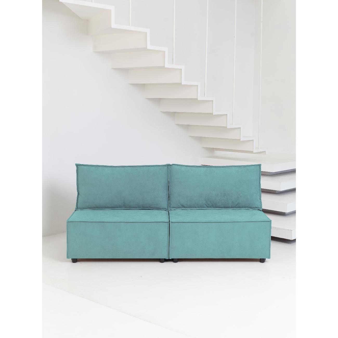 Диван CityHD Парма бирюзовый