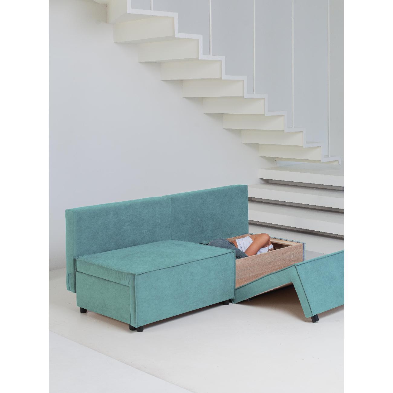 Диван CityHD Парма бирюзовый