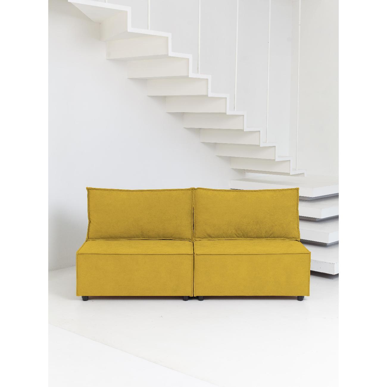 Диван CityHD Парма горчичный