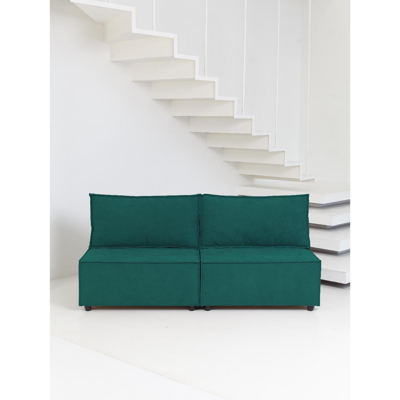 Диван CityHD Парма зеленый