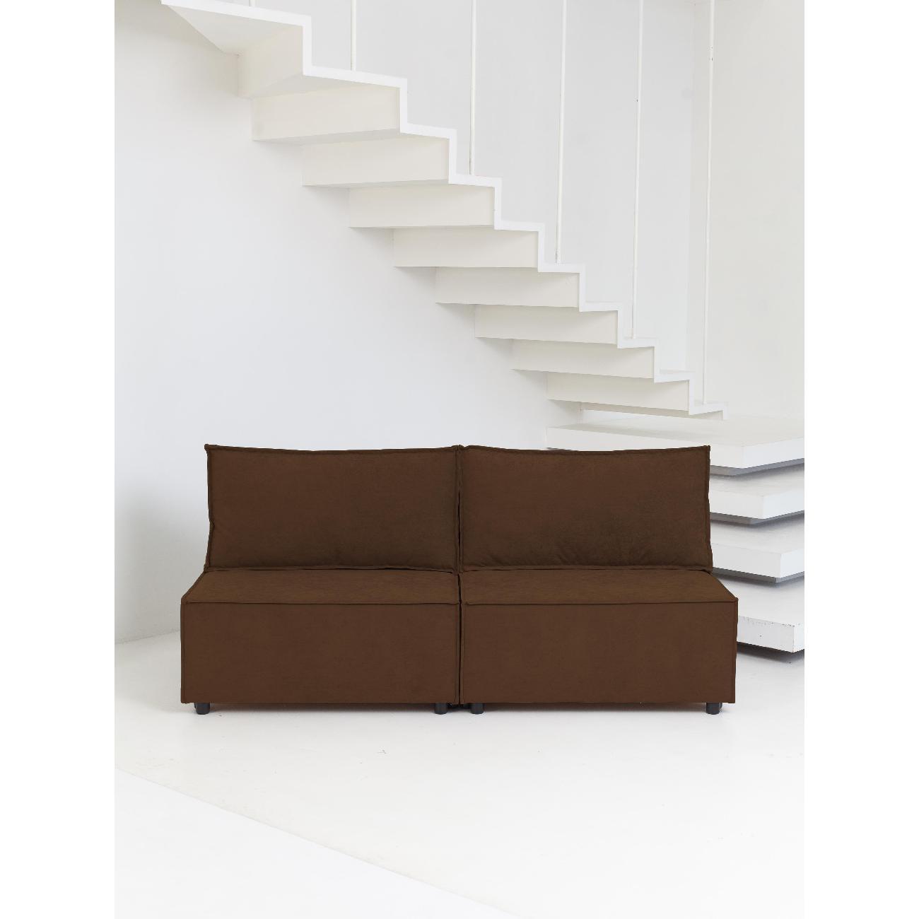 Диван CityHD Парма коричневый