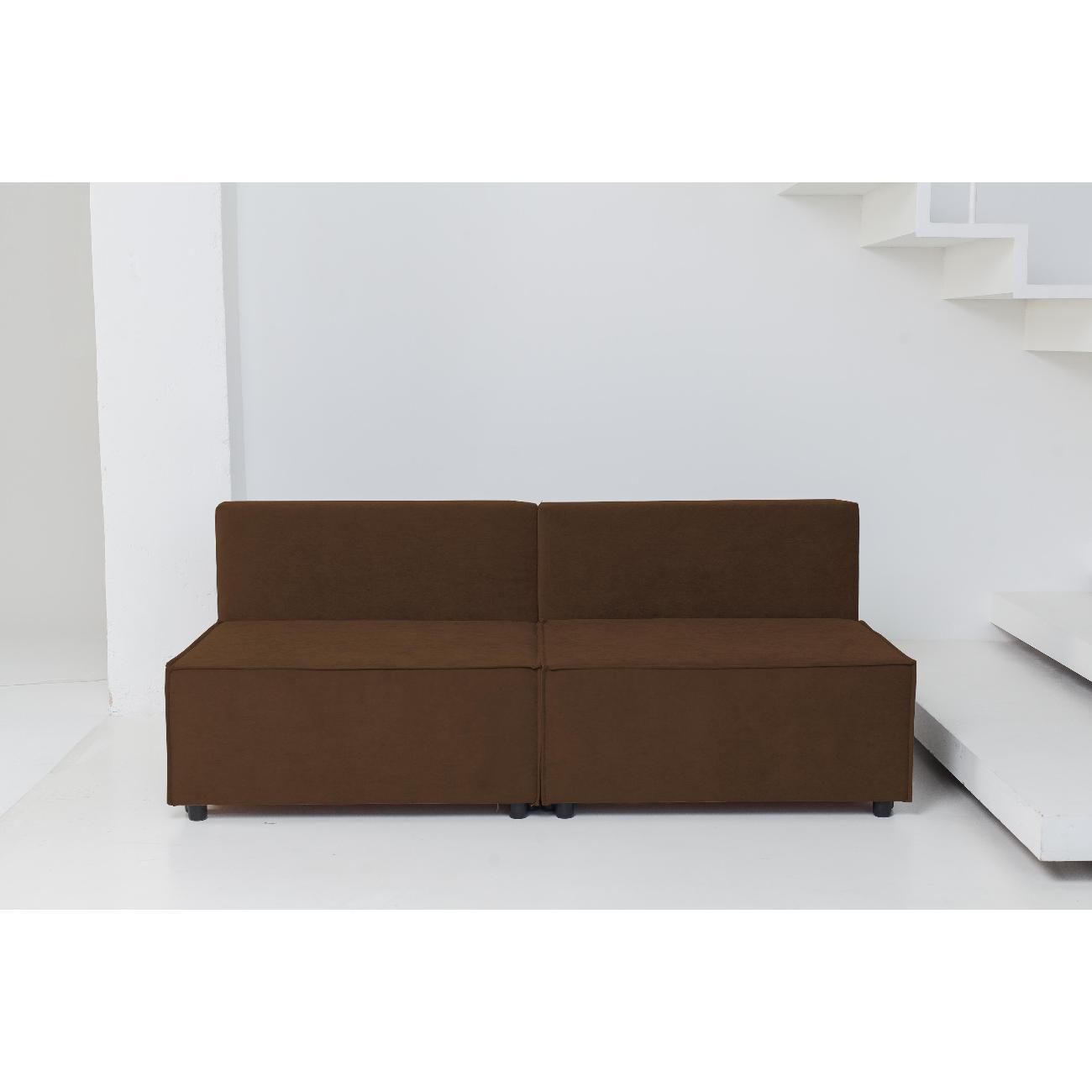 Диван CityHD Парма коричневый