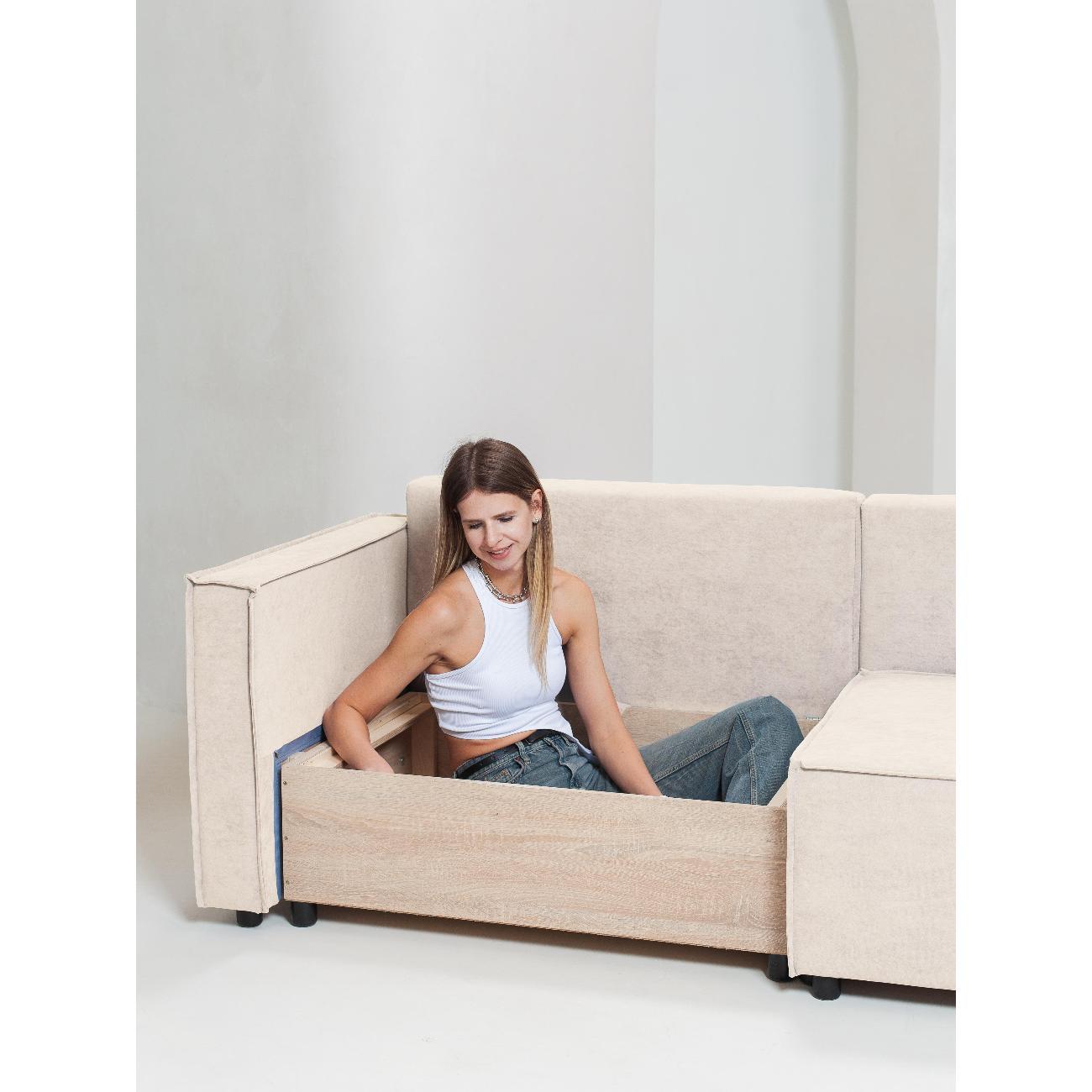 Диван CityHD ЦюрихПРО бежевый