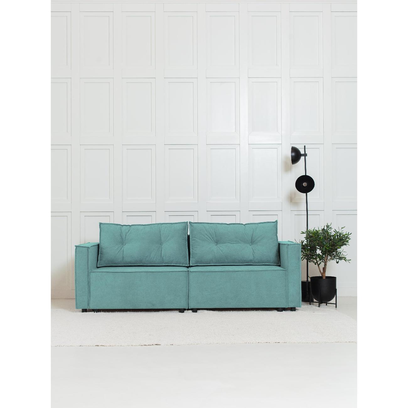 Диван CityHD ЦюрихПРО бирюзовый