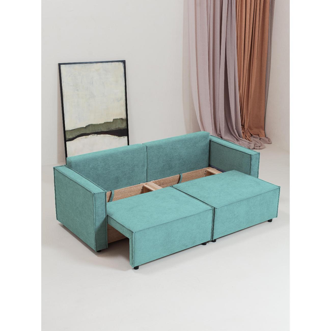 Диван CityHD ЦюрихПРО бирюзовый