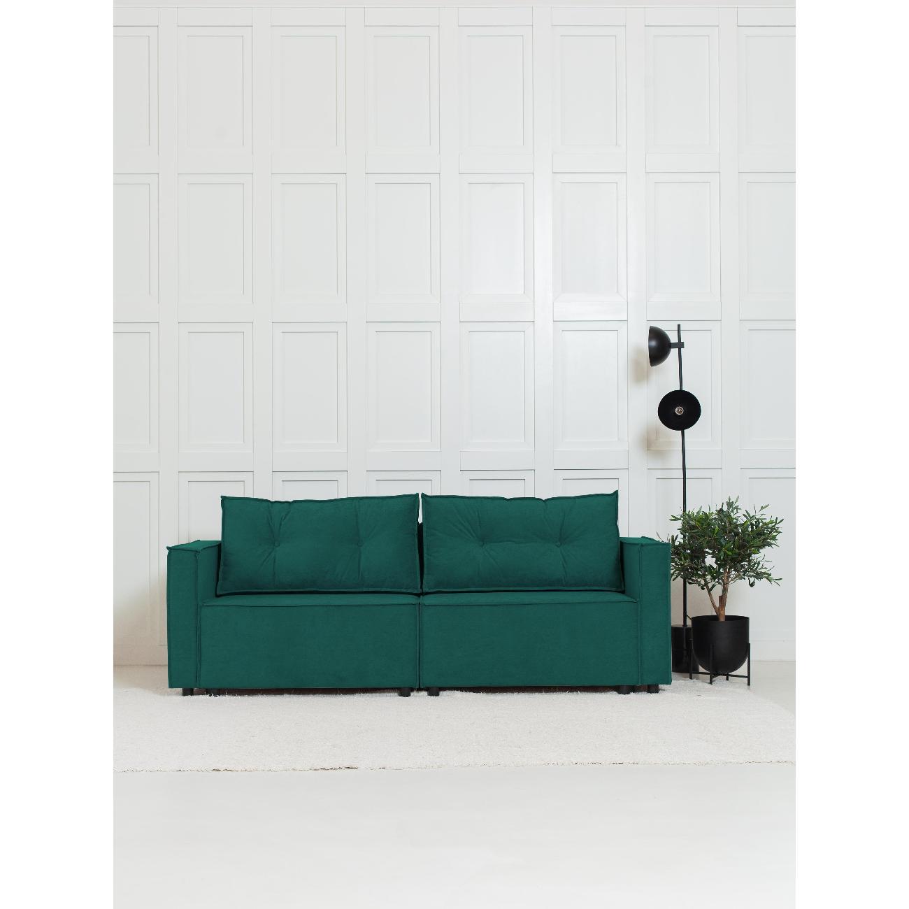 Диван CityHD ЦюрихПРО зеленый