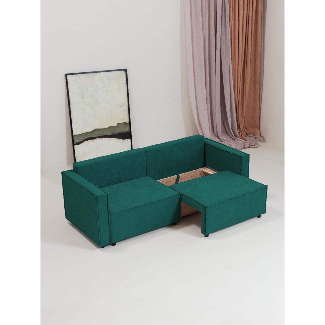 Диван CityHD ЦюрихПРО зеленый