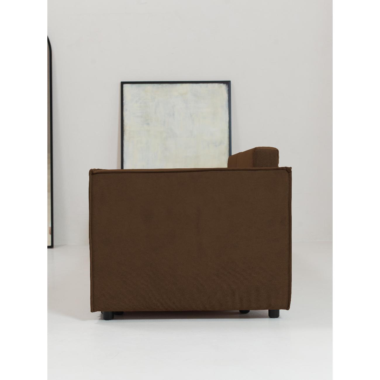 Диван CityHD ЦюрихПРО коричневый