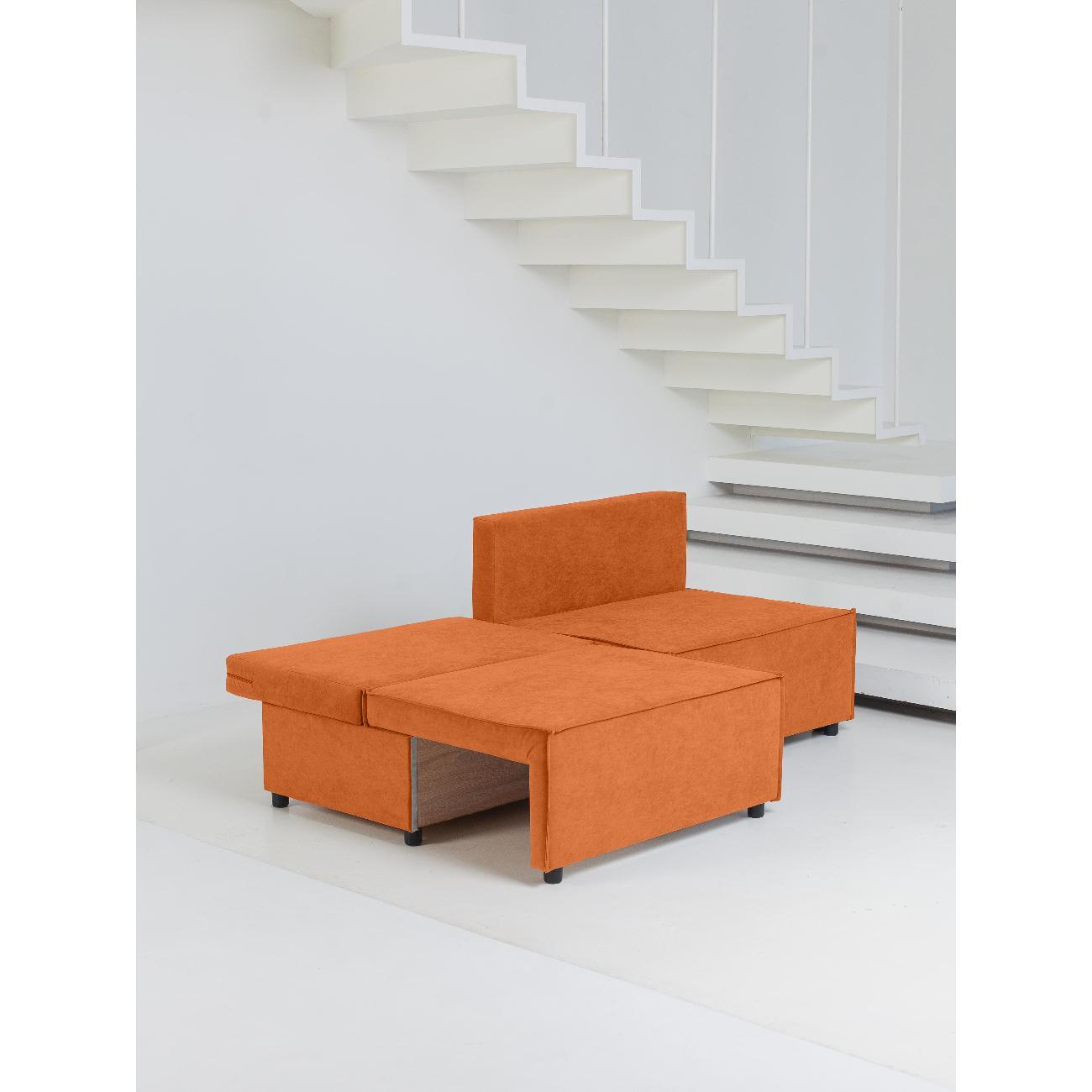 Диван CityHD ЦюрихПРО оранжевый