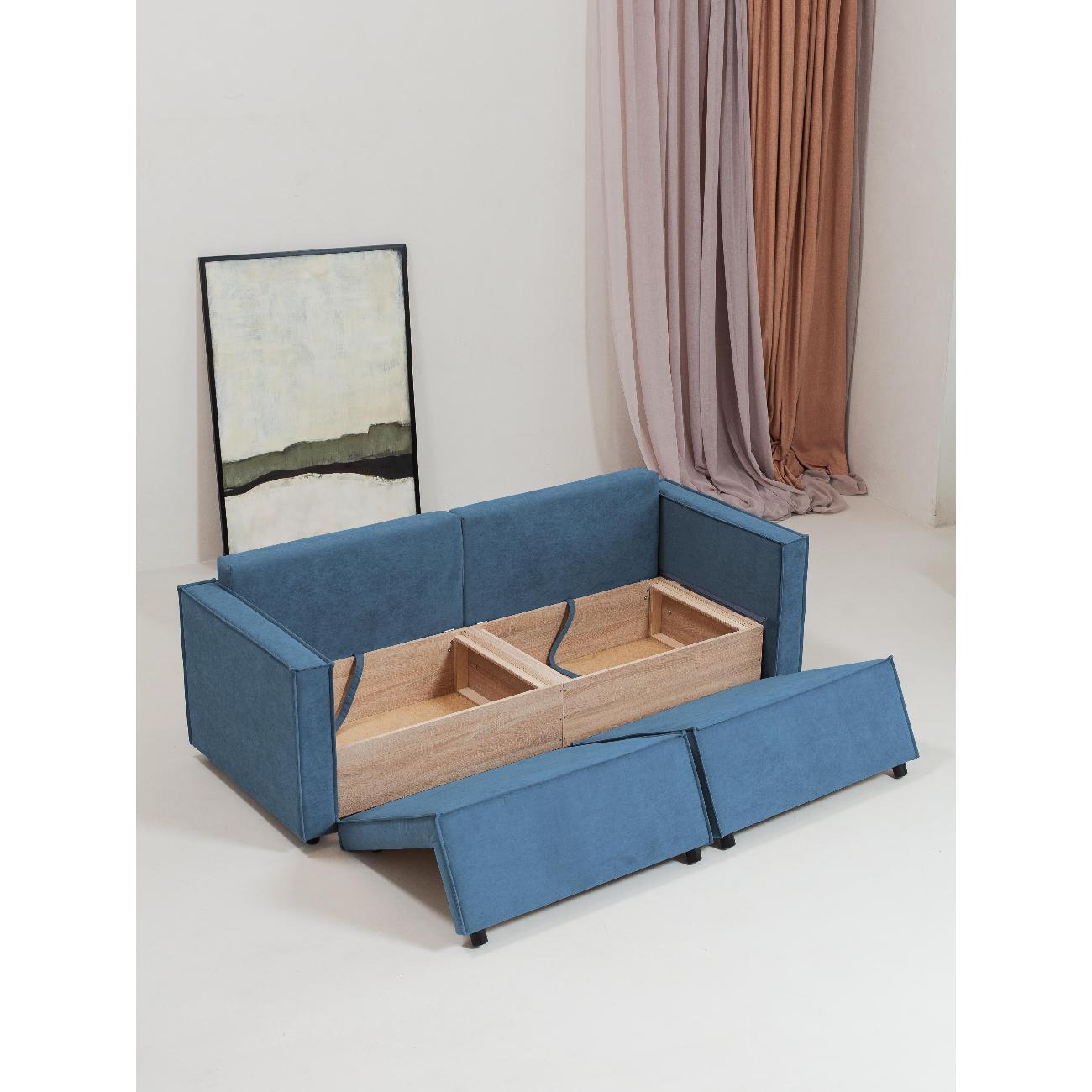 Диван CityHD ЦюрихПРО синий