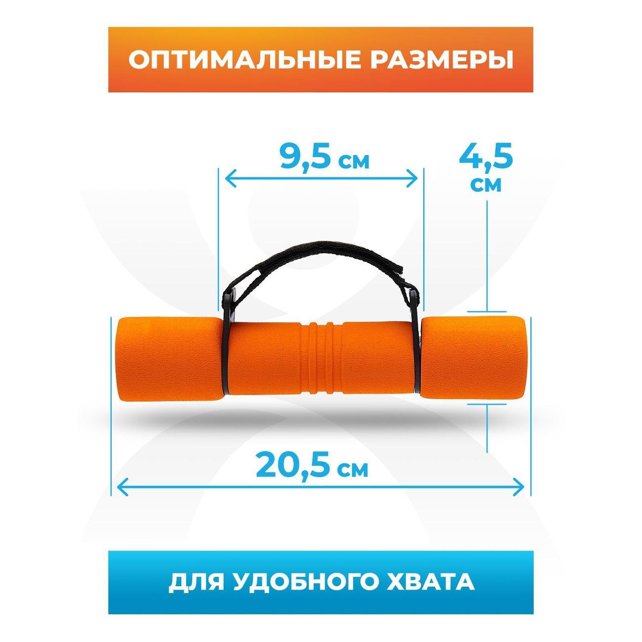 Гантель Atletika24 1 кг для бега/ бокса