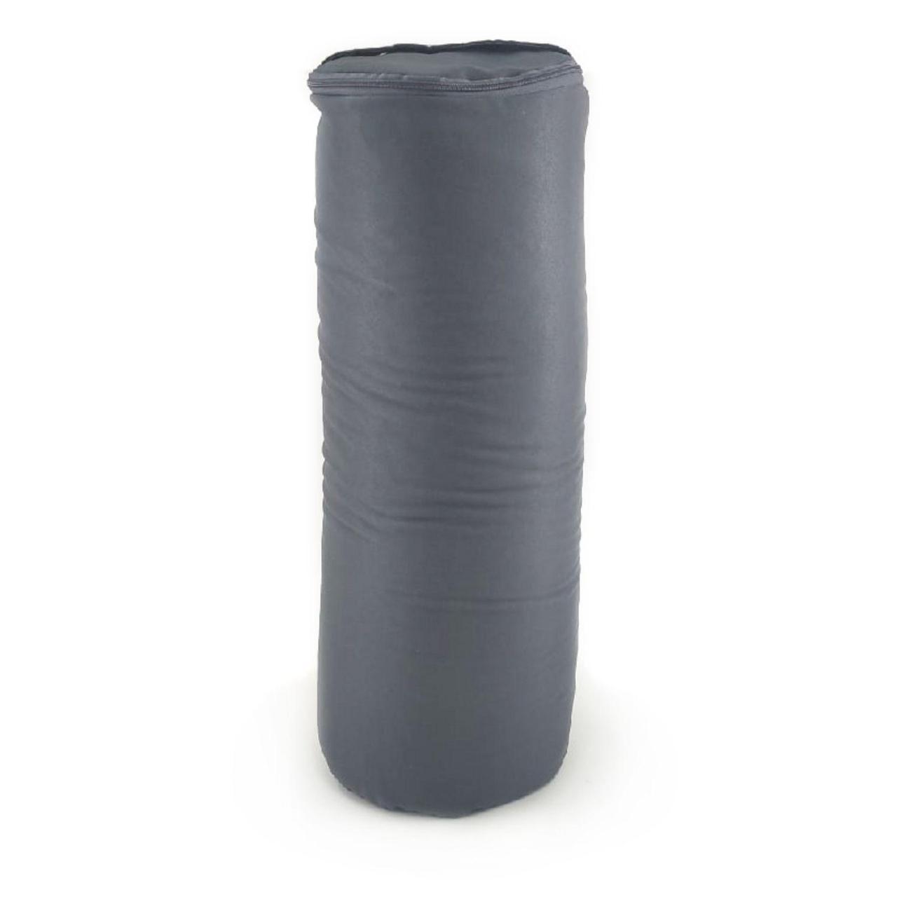 Подголовник для бани Ramayoga с гречишной лузгой 4,2 кг, 60 см, серый