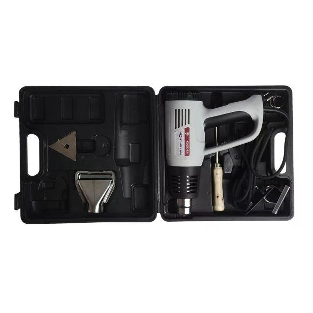 Фен строительный ИНТЕРСКОЛ ФЭ-2000Э, 192.0.1.00