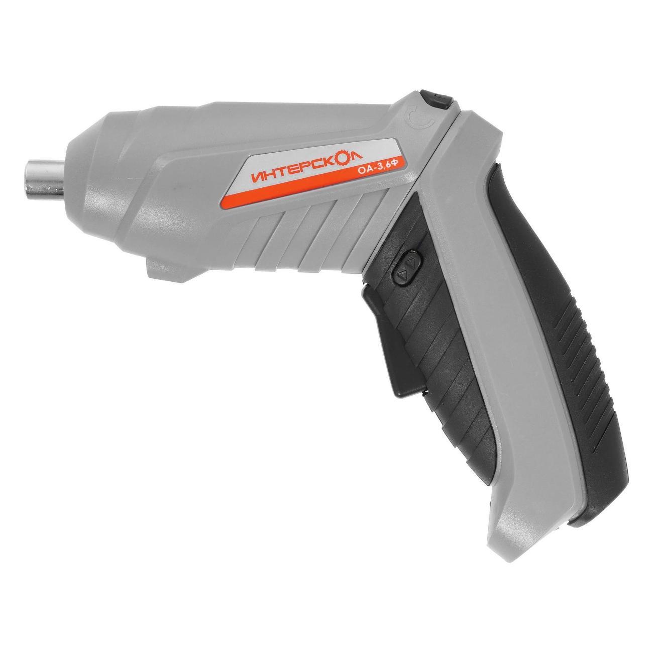 Дрель-шуруповерт ИНТЕРСКОЛ Оа-3.6 (Li-ion, 3,6В в коробке), 729.1.0.00