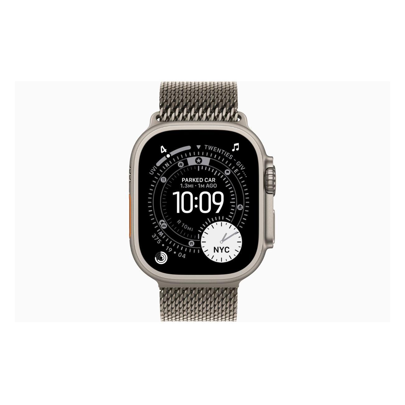 Смарт-часы Apple Watch Ultra 3 Titanium Natural 49mm Milanese Loop фото