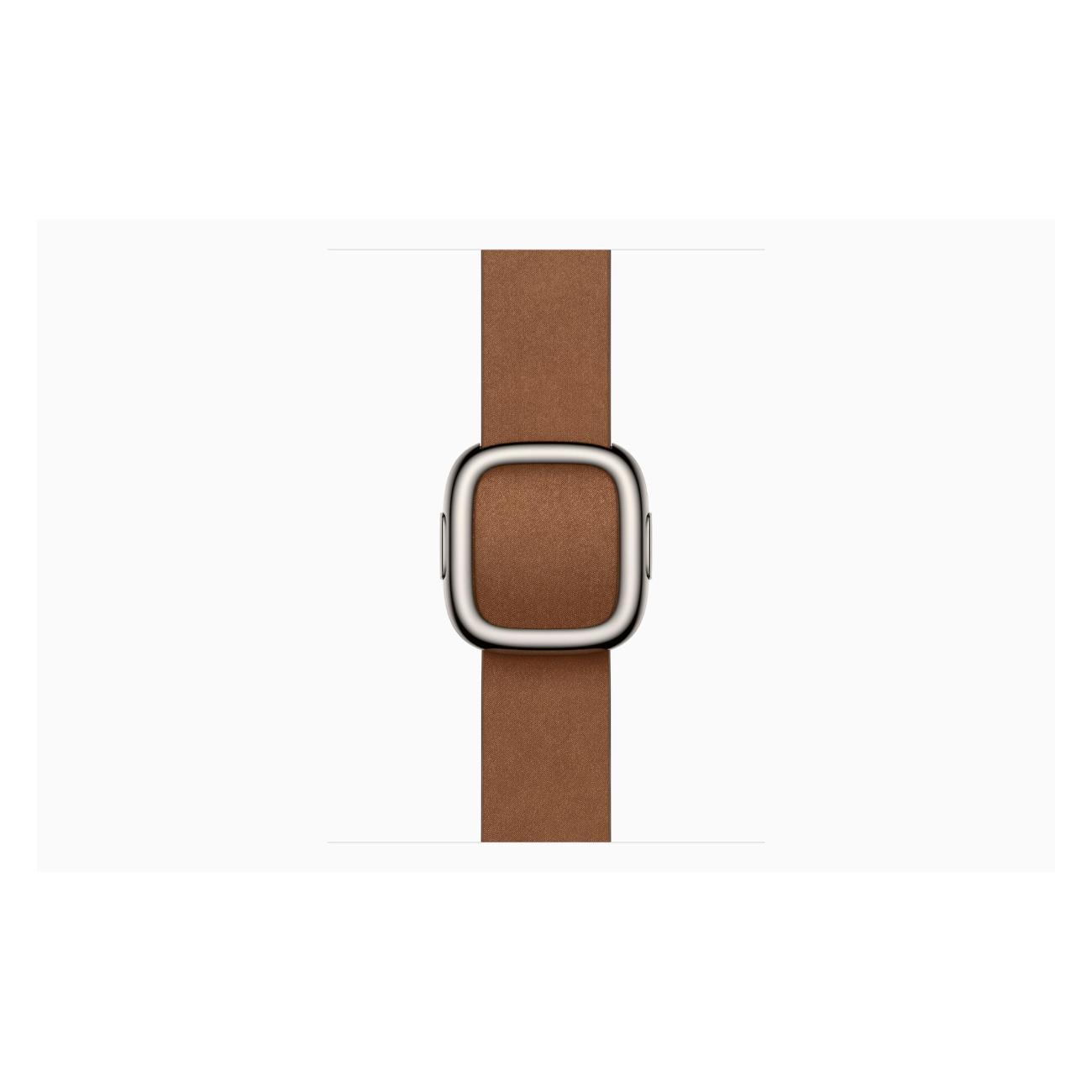 Смарт-часы Apple Watch Series 11 Titanium Natural 42mm GPS Textile Modern Buckle карамельный