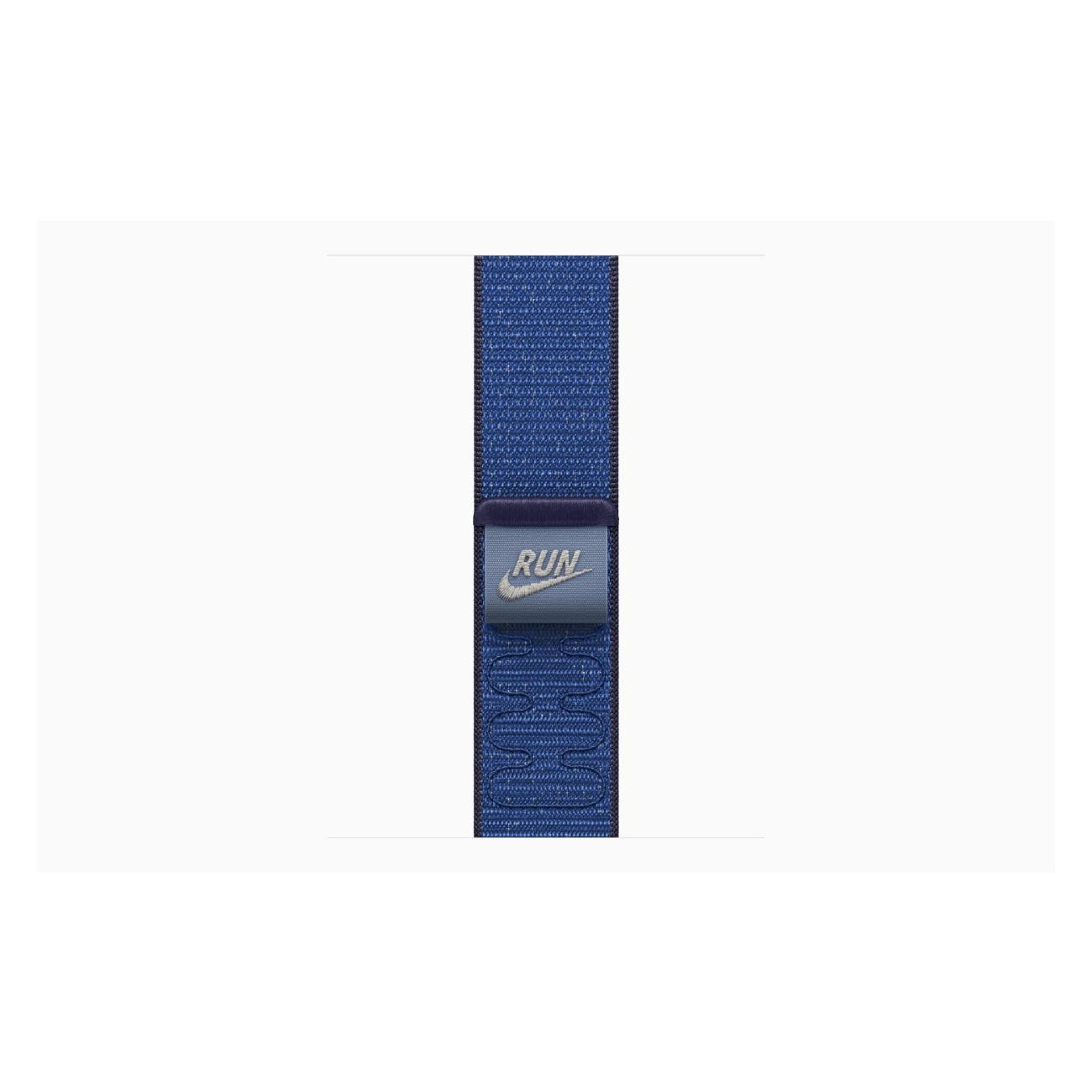 Смарт-часы Apple Watch Series 11 Aluminium серый космос 42mm GPS Textile Nike Sport Loop Blue Ribbon