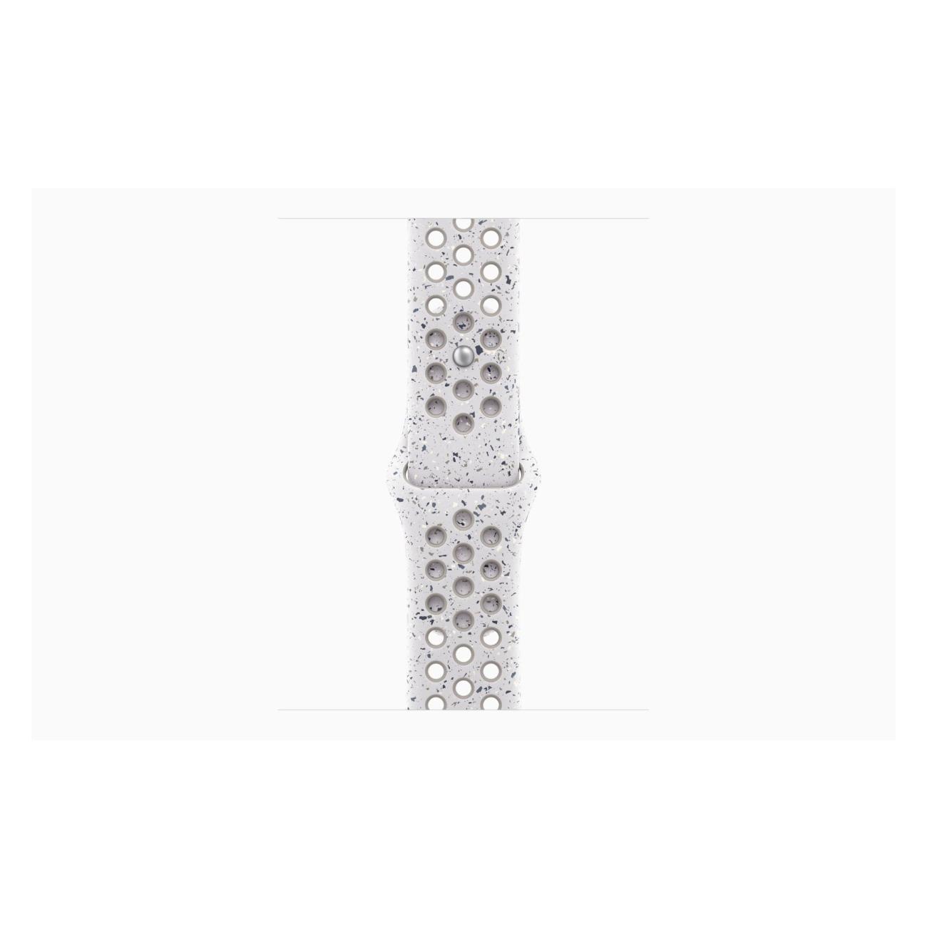 Смарт-часы Apple Watch Series 11 Titanium Natural 42mm GPS Rubber Nike Sport Band Veiled серый