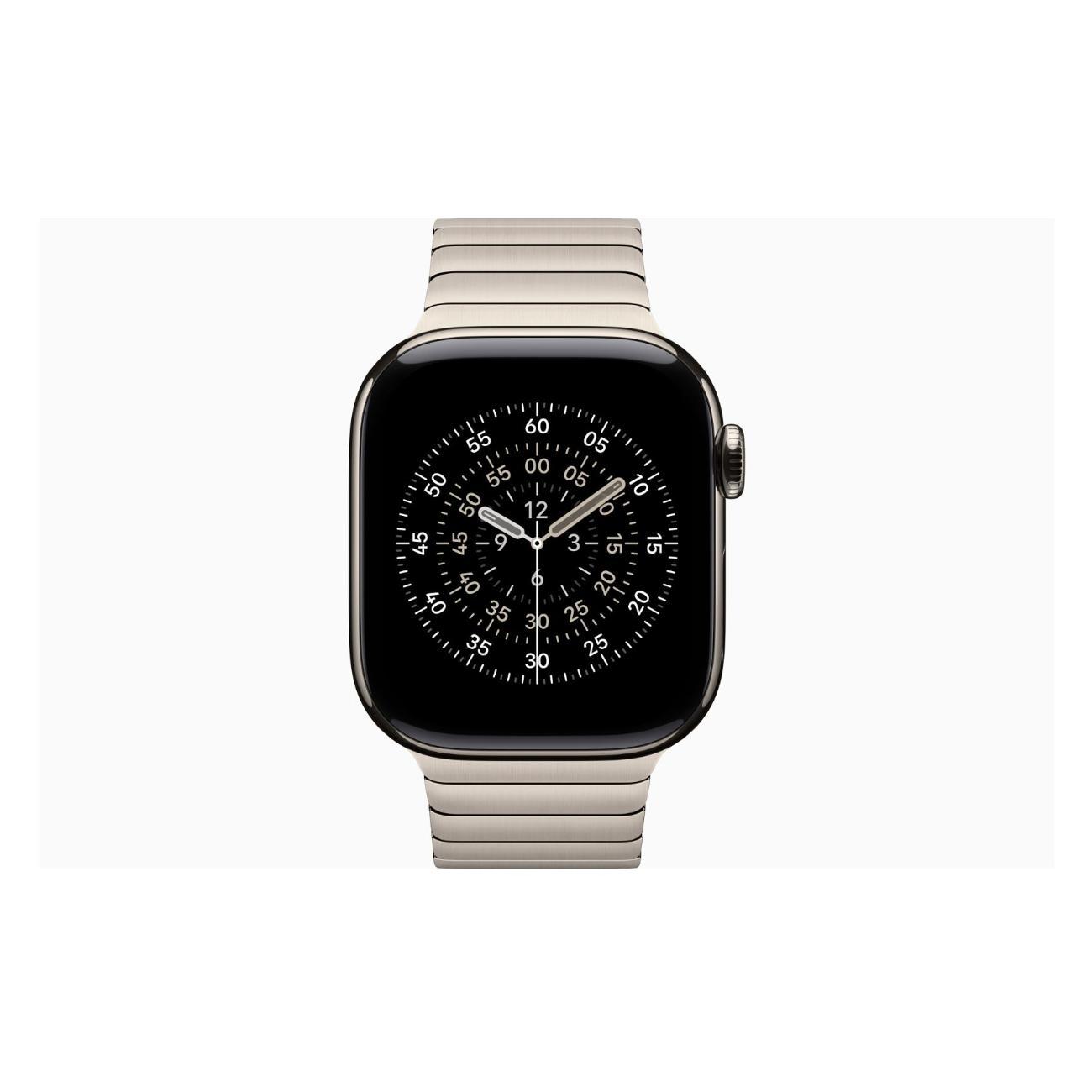 Смарт-часы Apple Watch Series 11 Titanium Natural 46mm GPS Stainless Steel Link Bracelet