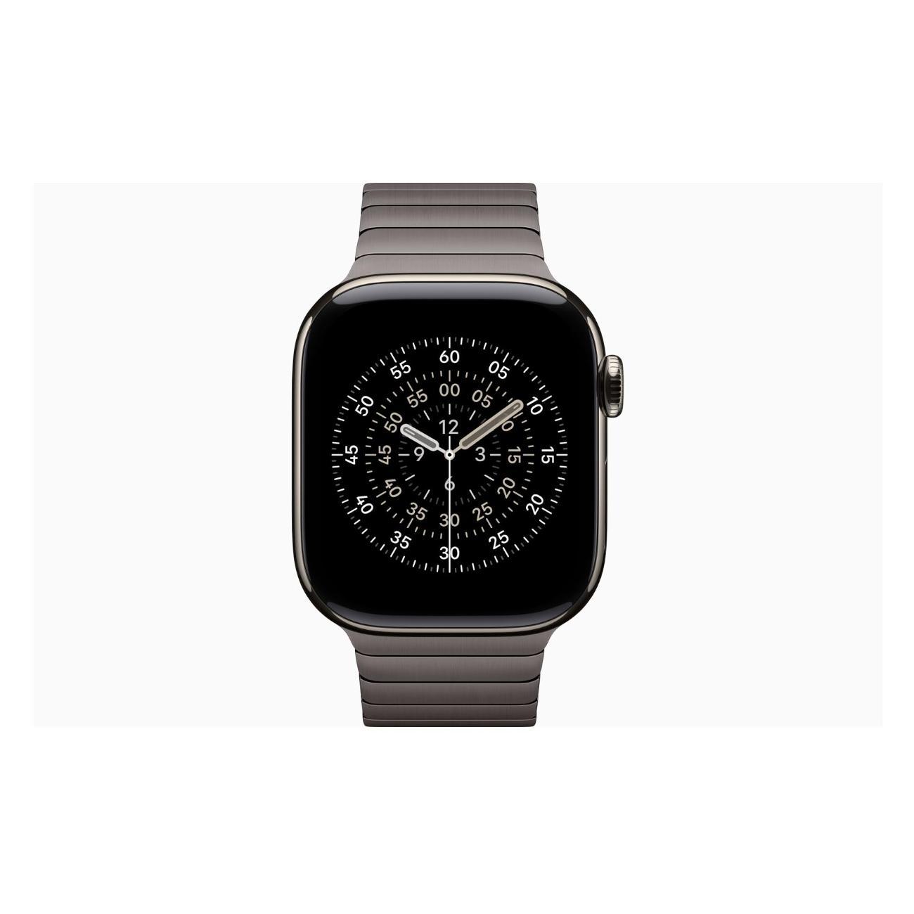 Смарт-часы Apple Watch Series 11 Titanium Natural 46mm GPS Stainless Steel Link Bracelet Slate