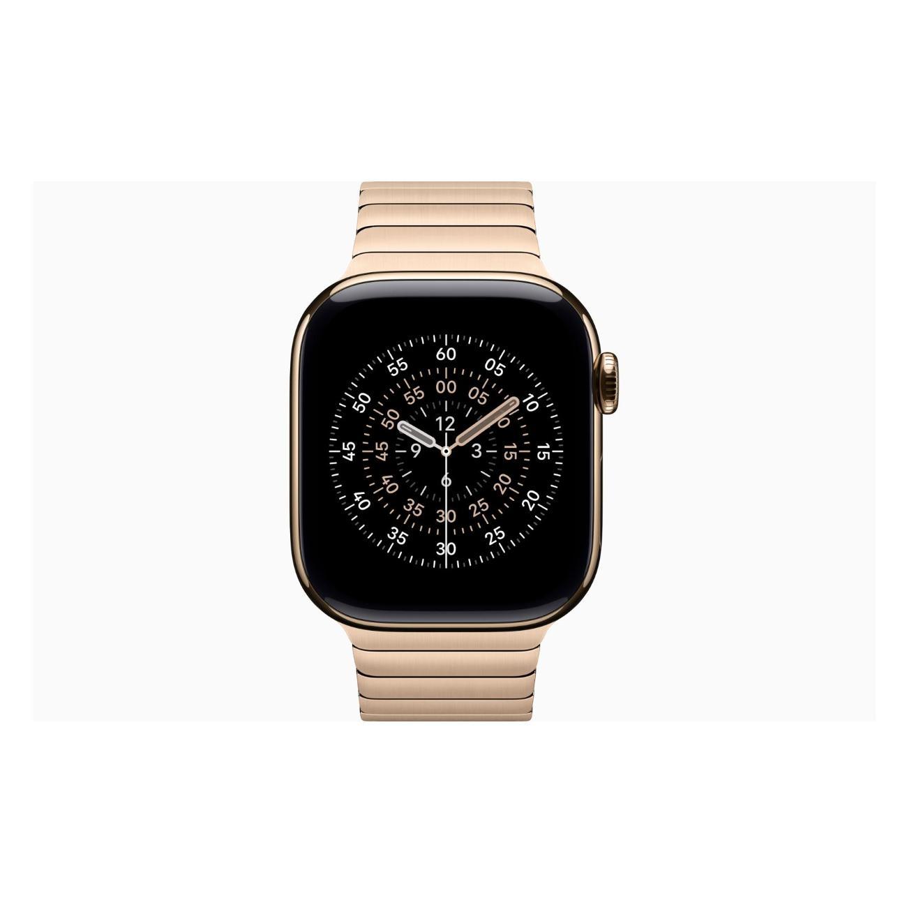 Смарт-часы Apple Watch Series 11 Titanium Gold 46mm GPS Stainless Steel Link Bracelet