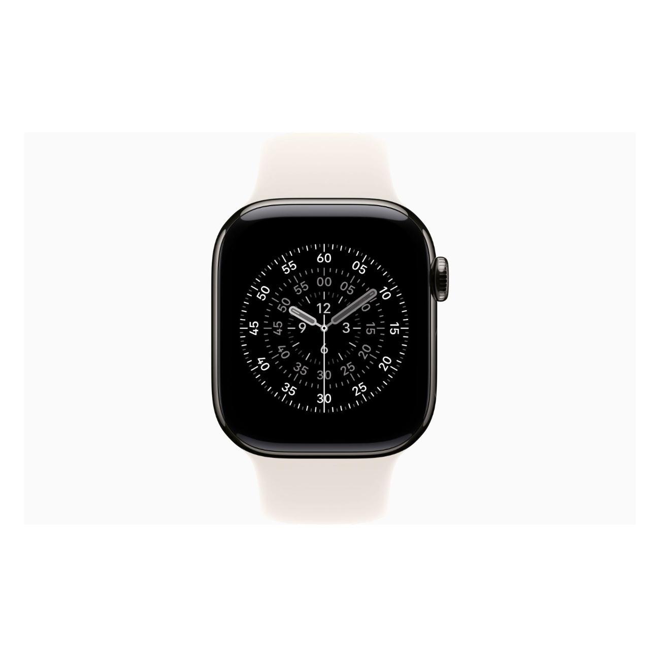 Смарт-часы Apple Watch Series 11 Titanium Slate 46mm GPS Rubber Sport Band сияющая звезда