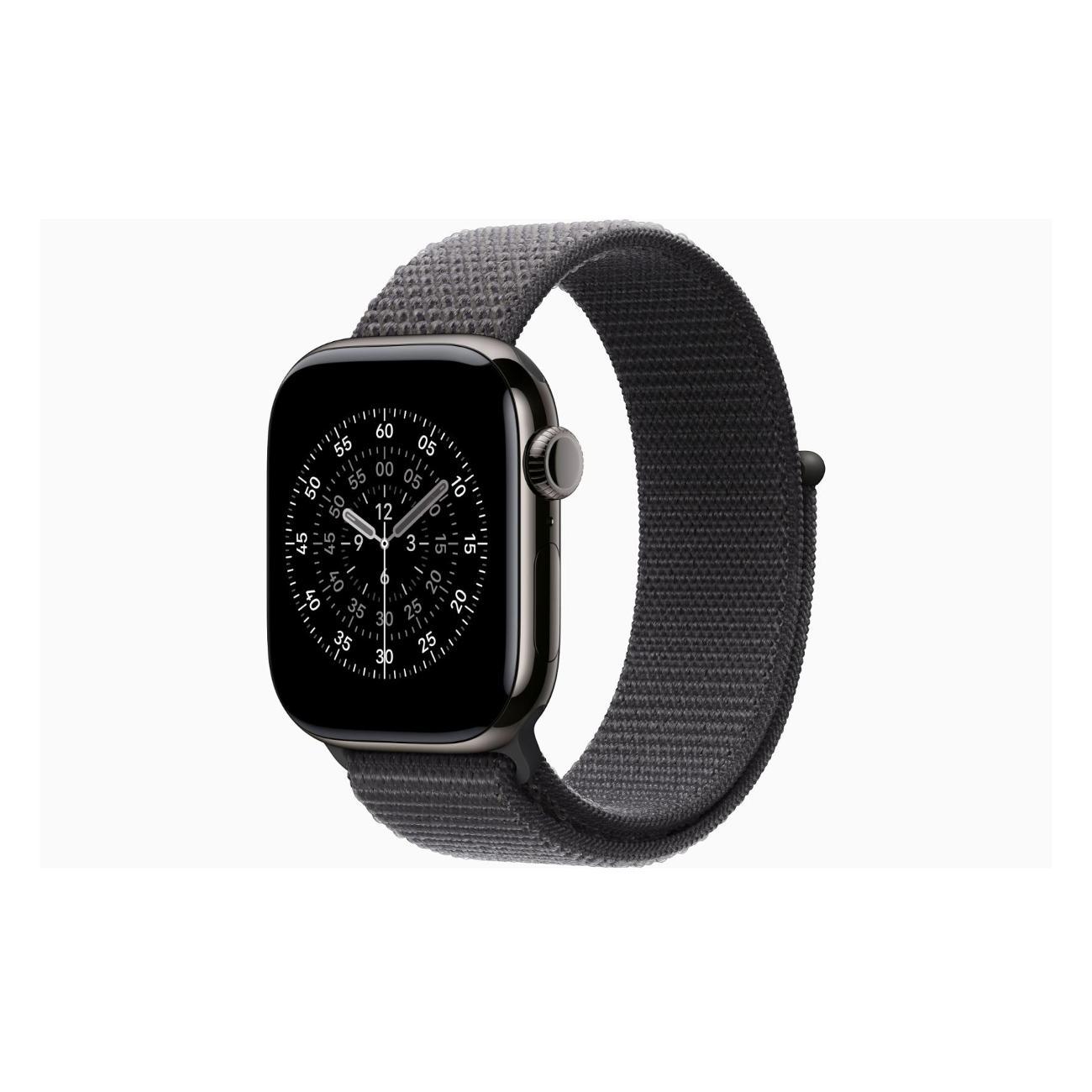 Смарт-часы Apple Watch Series 11 Titanium Slate 42mm GPS Textile Sport Loop темно-серый