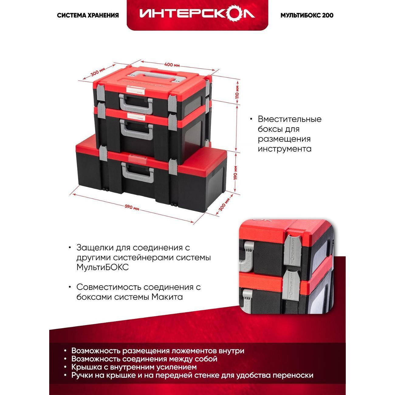 Система хранения инструмента Китай МультиБОКС 200