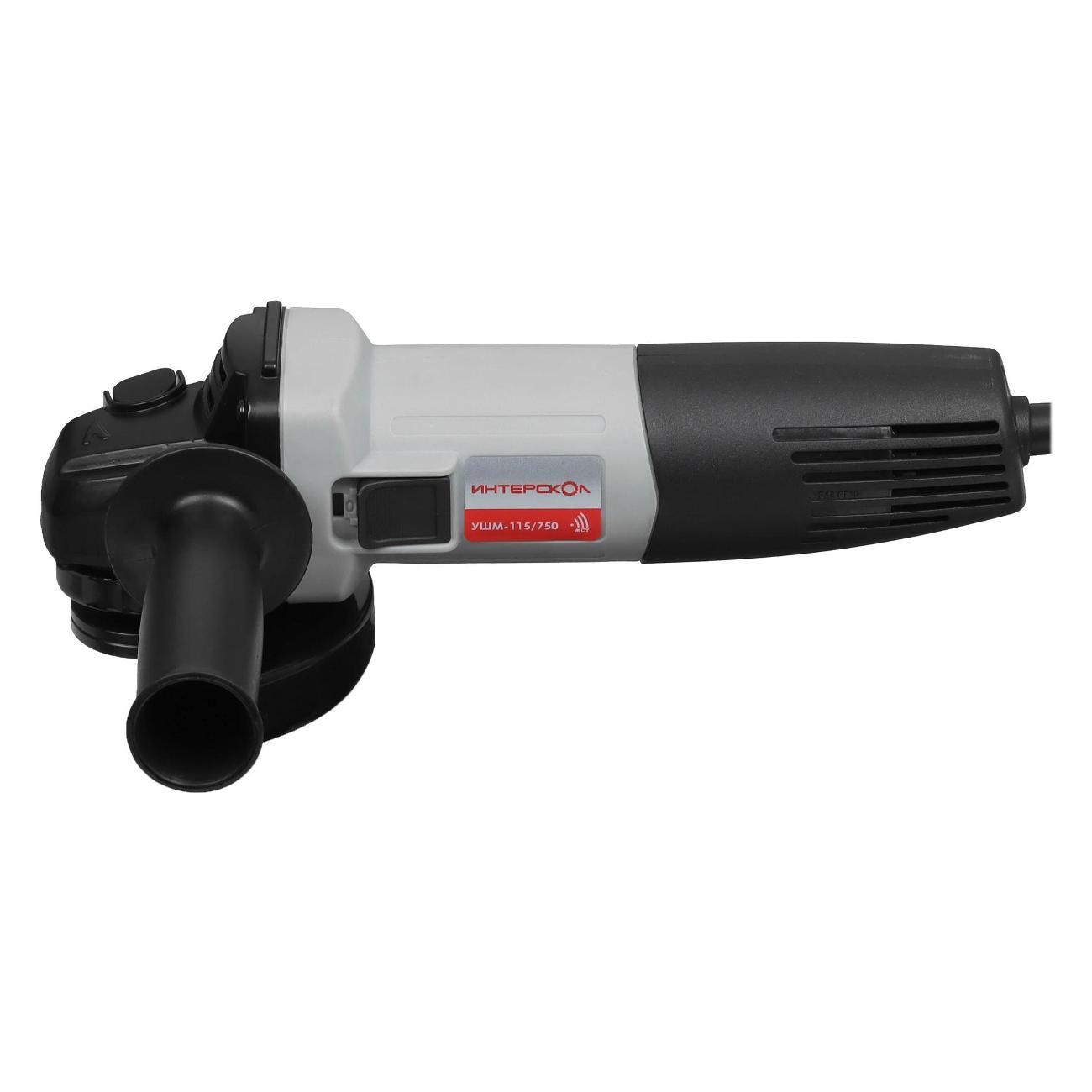 Шлифмашина угловая (болгарка) ИНТЕРСКОЛ УШМ-115/750, 760.1.0.70