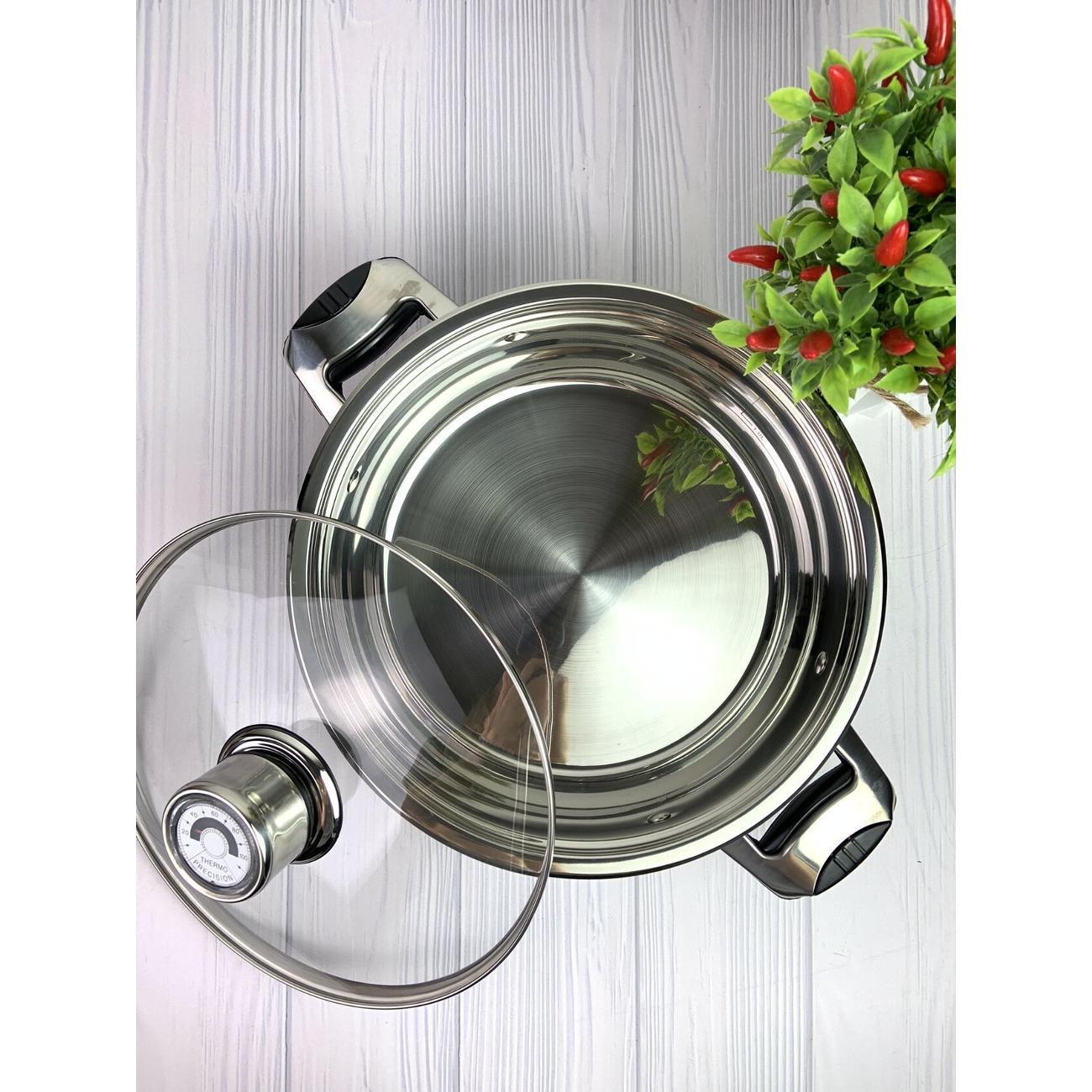 Кастрюля AUFFMAN 10л для всех видов плит