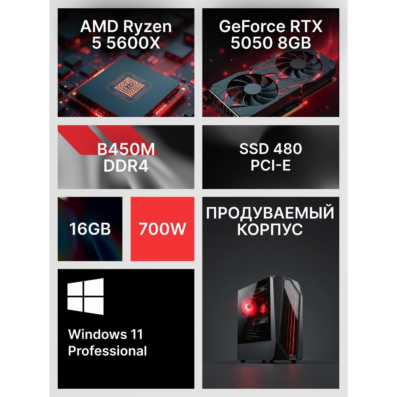 Системный блок Robotcomp Черная Пантера V2