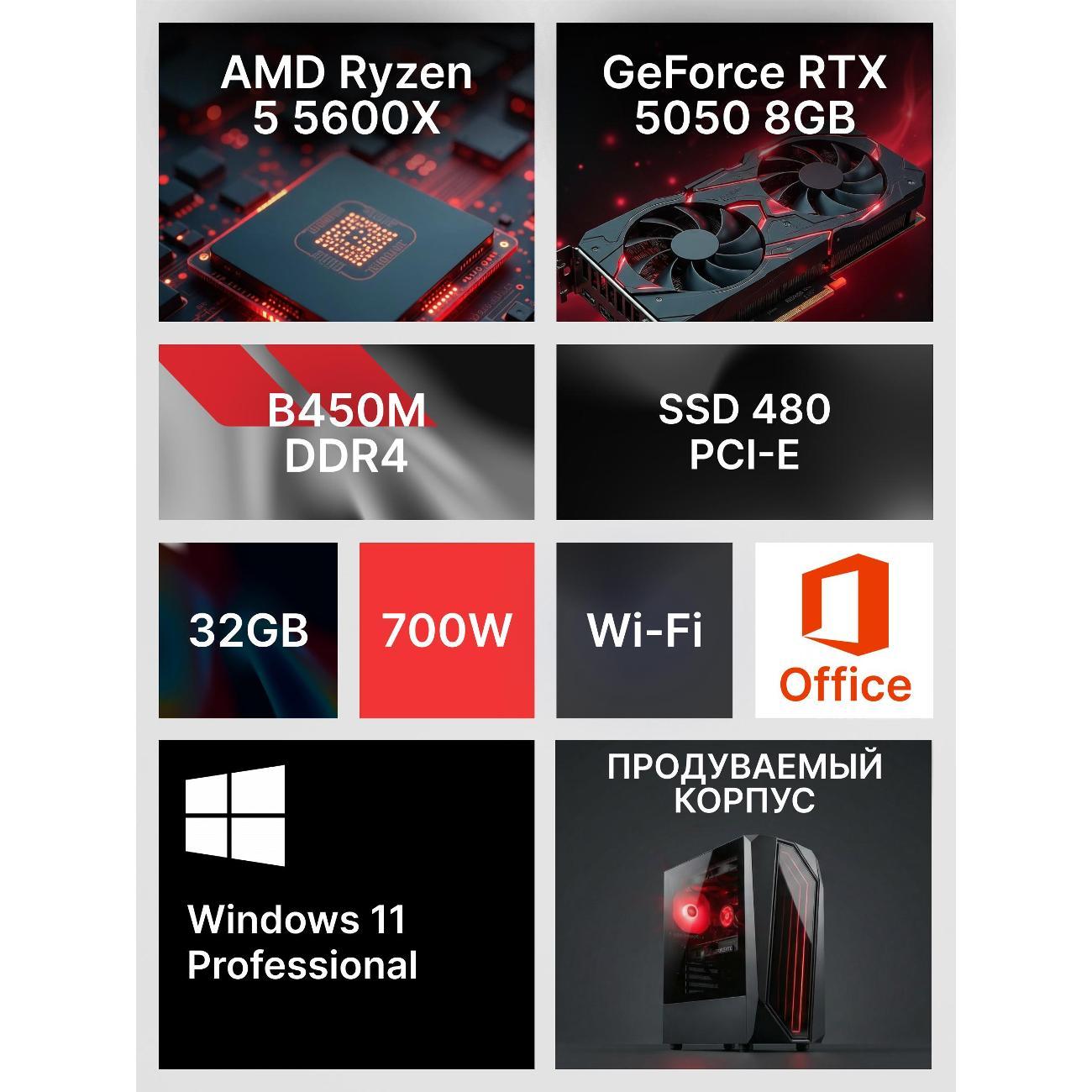 Системный блок Robotcomp Черная Пантера V3 Plus