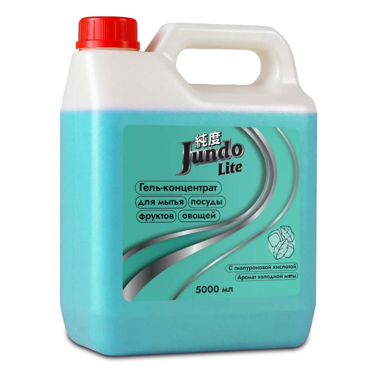 Гель для мытья посуды Jundo Lite Мята, 5 л