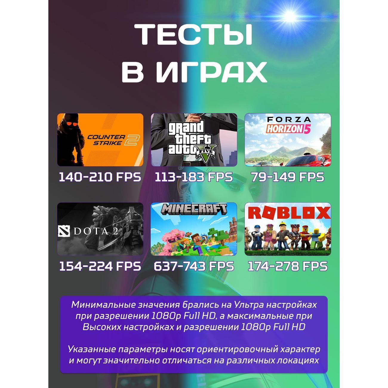 Системный блок БиГ! Комп White Dragon Core i7 (10 ядер) RTX 3060 ARGB W11 70v279.1s