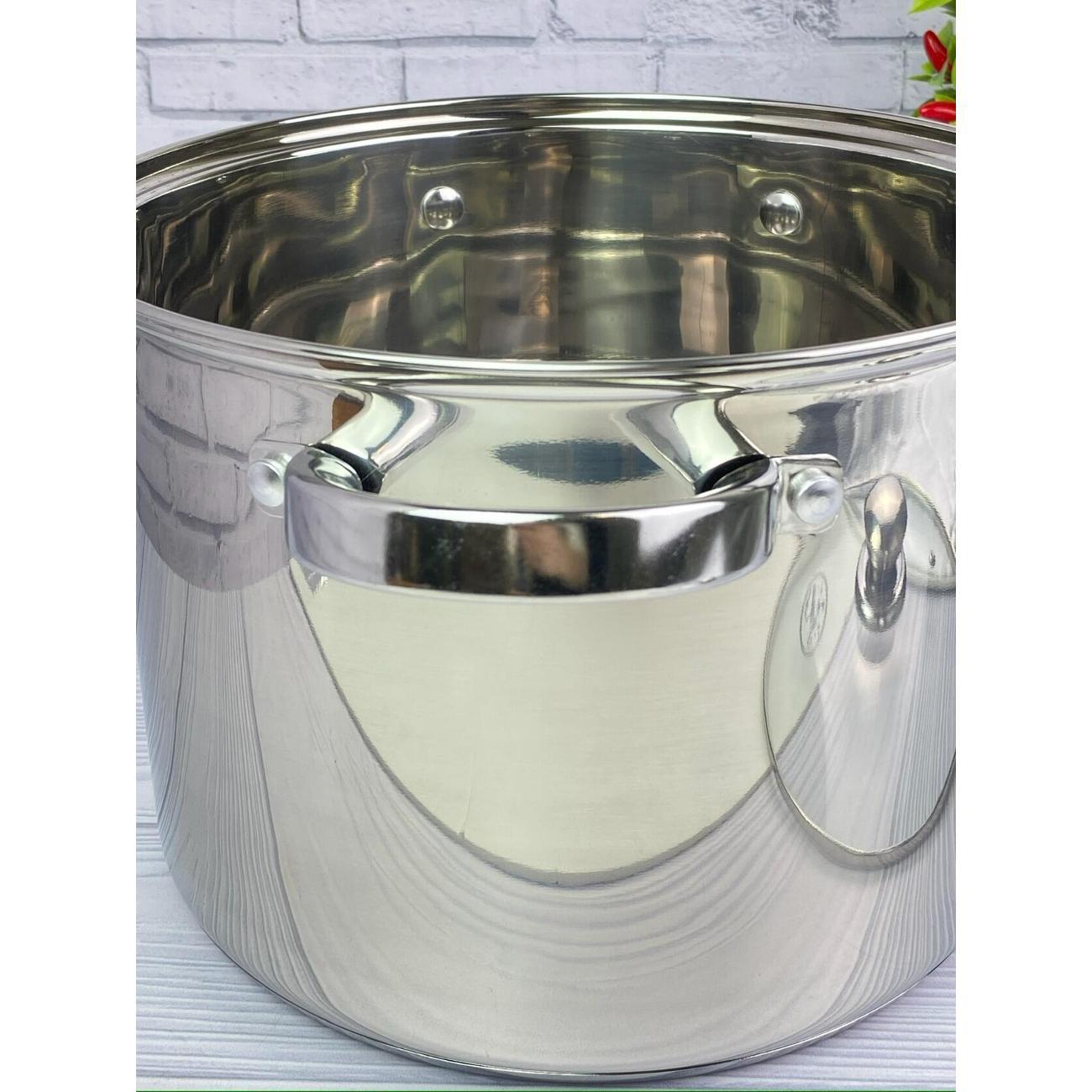 Кастрюля Мерали 8 л для всех видов плит